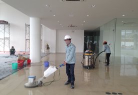 Tất tần tật về dịch vụ đánh bóng sàn đá marble