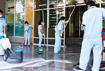 Dịch vụ vệ sinh tòa nhà